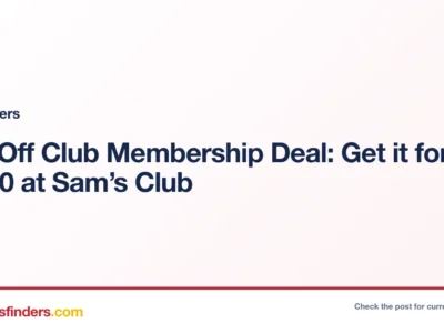 DealsFinders deal card