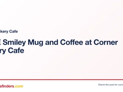 FREE Smiley Mug and Coffee at Corner Bakery Cafe