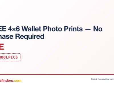 3 FREE 4×6 Wallet Photo Prints at CVS – No Purchase Required Deal