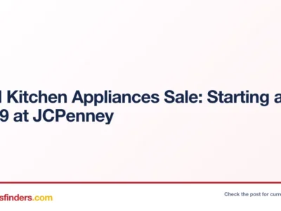 JCPenney deal card