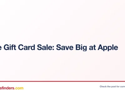 Apple deal card