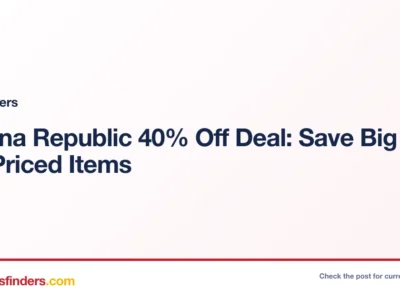 DealsFinders deal card