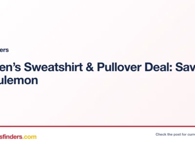 DealsFinders deal card