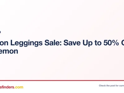 Lululemon deal card