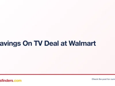 Walmart deal card