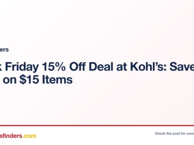 DealsFinders deal card
