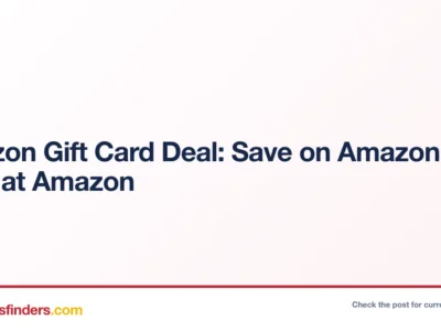 Amazon deal card