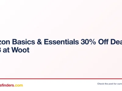 Woot deal card