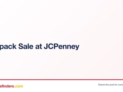 JCPenney deal card