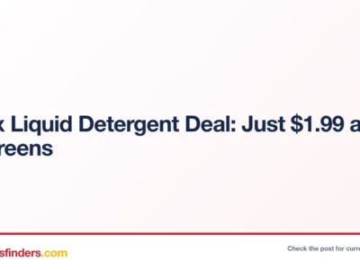 Walgreens deal card