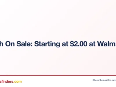 Walmart deal card