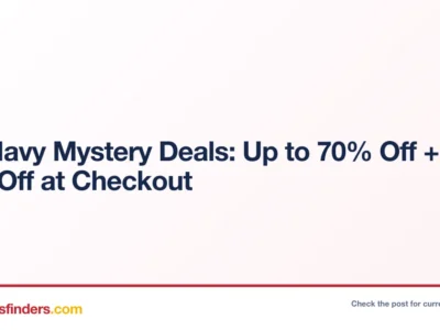 Checkout deal card
