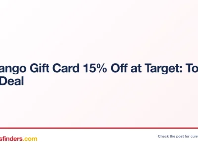 Target deal card