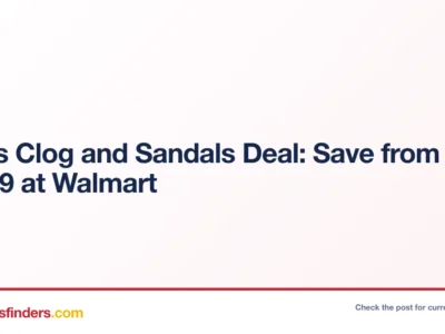 Walmart deal card