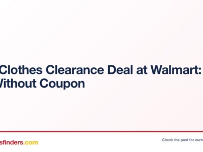 Walmart deal card