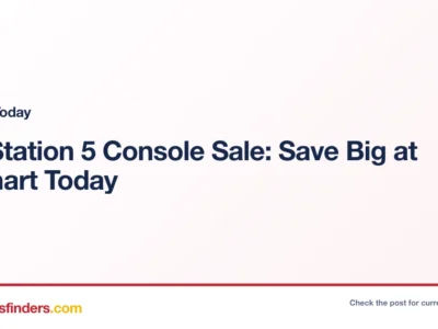 Walmart Today deal card