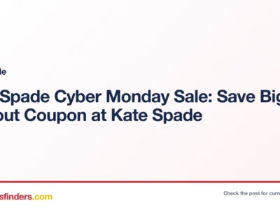 Kate Spade deal card