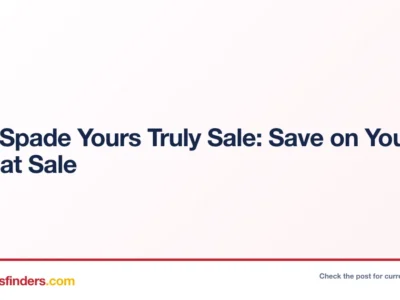 Sale deal card