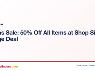 Shop Simon deal card