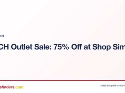 Shop Simon deal card