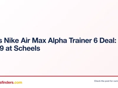 Scheels deal card