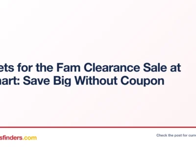 Walmart deal card