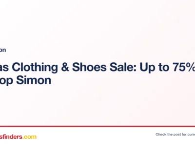 Shop Simon deal card