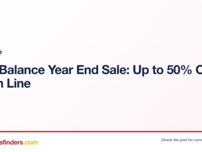 Finish Line deal card