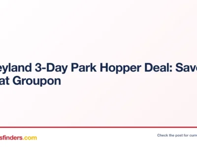 Groupon deal card
