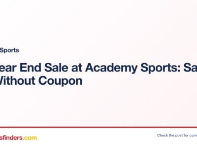 Academy Sports deal card