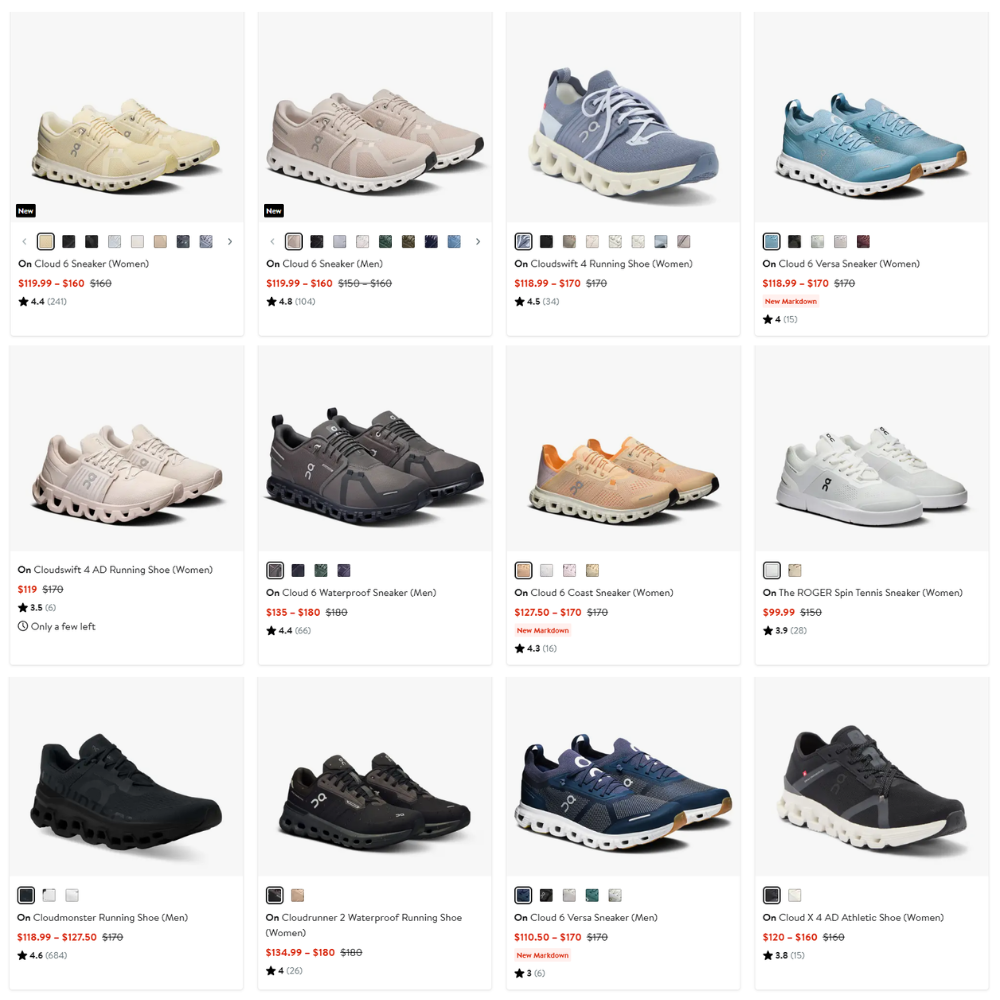 On Shoes Sale Up to 30% Off at Nordstrom