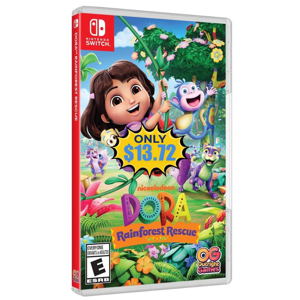 Dora Rainforest Rescue Nintendo Switch 66% Off Sale at Nintendo