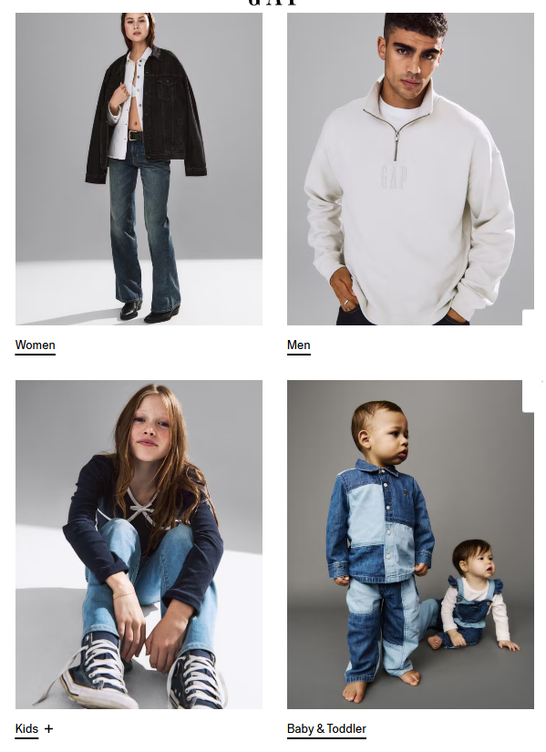 Gap Sale: Save Up to 86% Off Men’s, Women’s, Kids’ & Baby Apparel & Accessories
