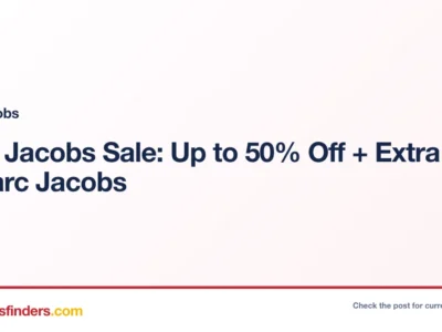 Marc Jacobs deal card