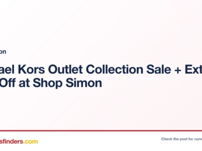 Shop Simon deal card