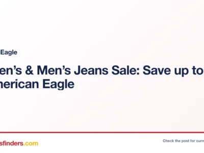 American Eagle deal card