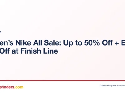 Finish Line deal card