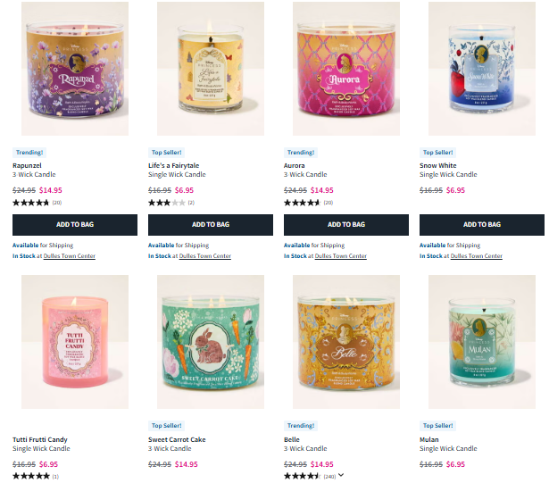 Bath & Body Works Single-Wick Candle Sale: Save 60% at Bath & Body Works