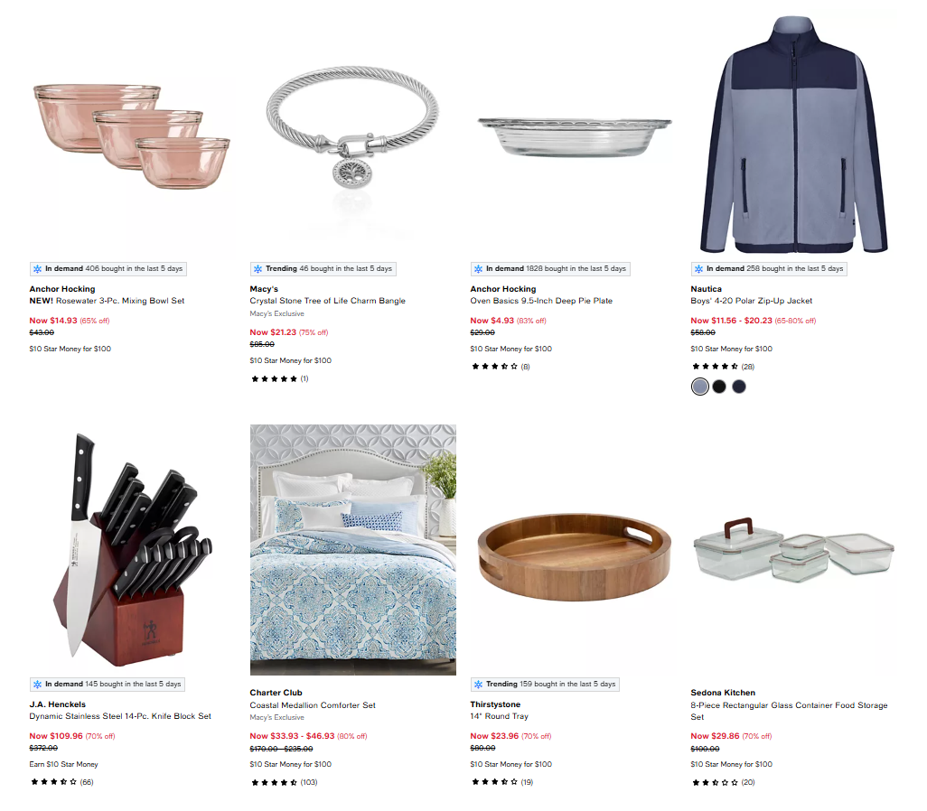 Macy’s Last Act Clearance — Save Up to 80% Off