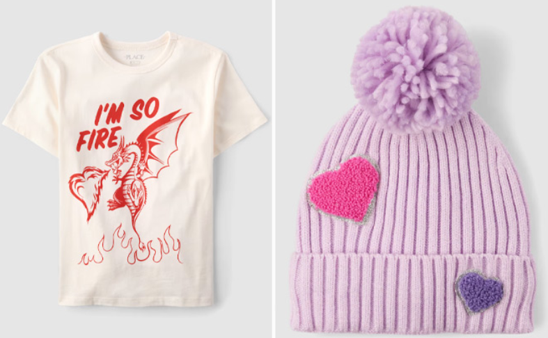 The Children’s Place Graphic Tee Deal: $1.39 + Free Beanie