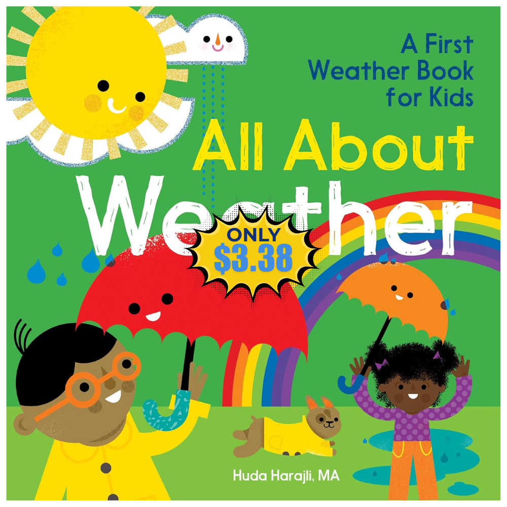 All About Weather Book Sale: Save 44% at SHOP HERE