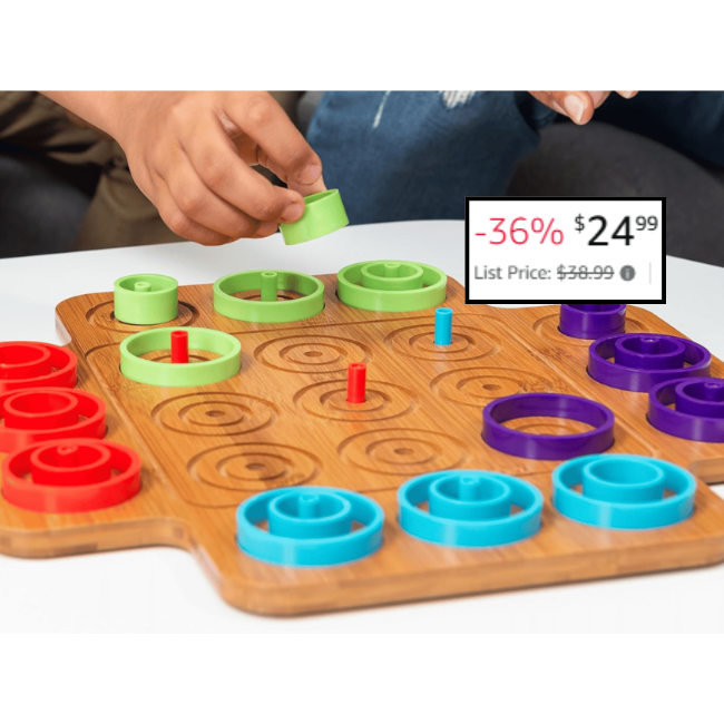 Wood Strategy Game Sale: Save 36% at No Extra Cost