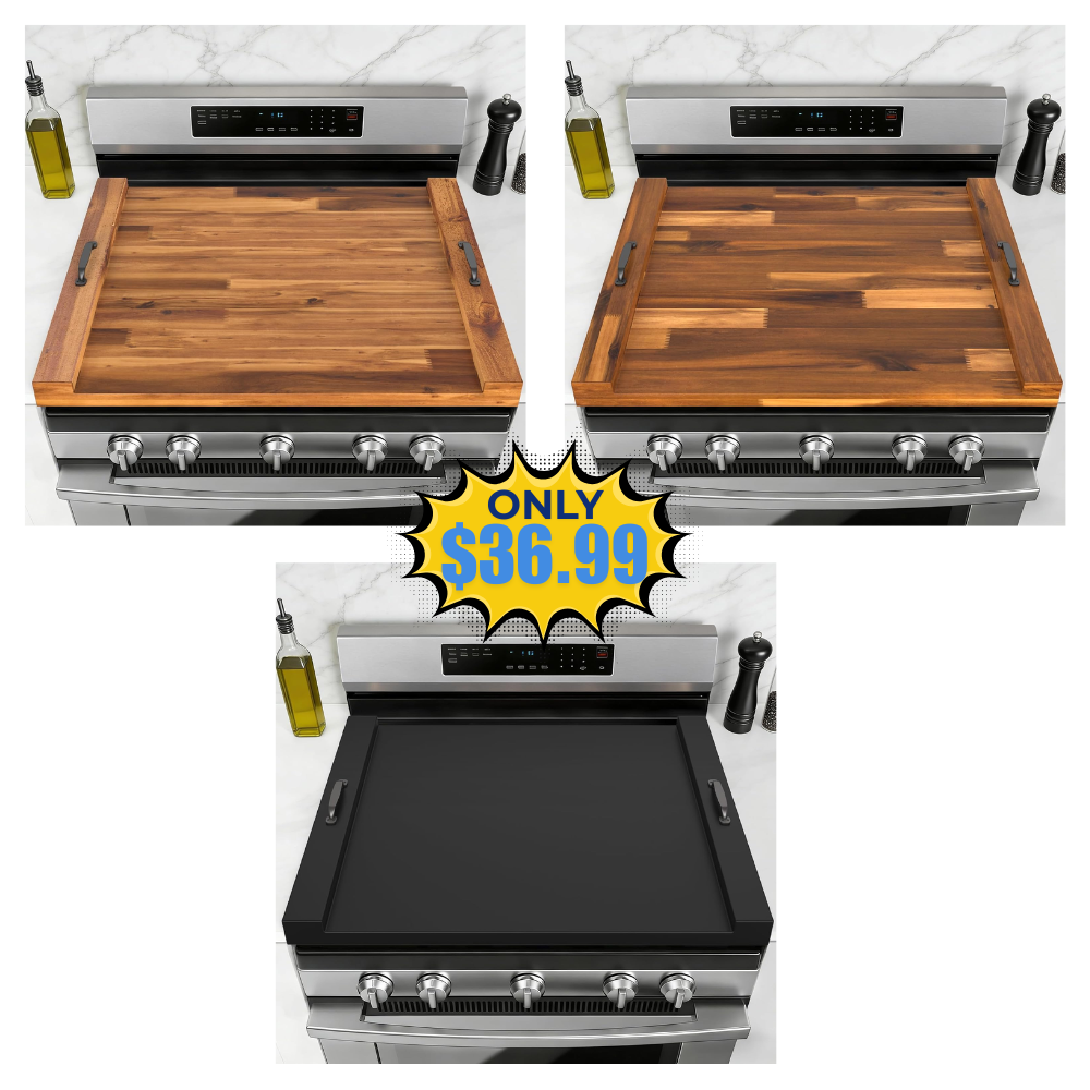 DUMOS Noodle Board Stove Cover Deal: Save 26%