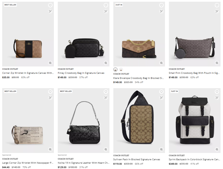 Coach Signature Collection Sale: Up to 70% Off at Shop Simon