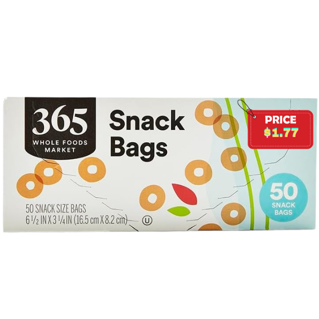 Snack Size Storage Bags Deal: 25% Off with Subscribe & Save