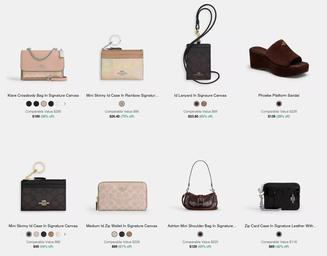 Coach Outlet Sale: Up to 60% Off on Designer Bags
