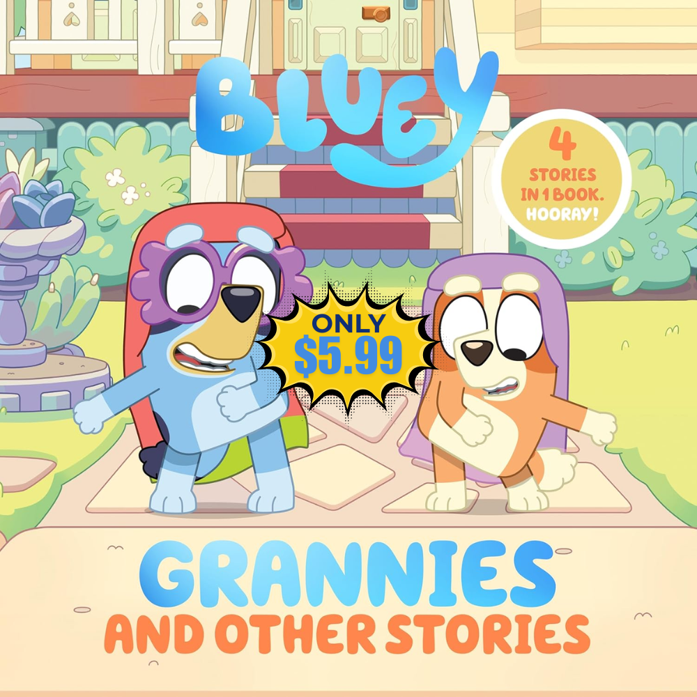 Bluey: Grannies and Other Stories Sale: Save 54%