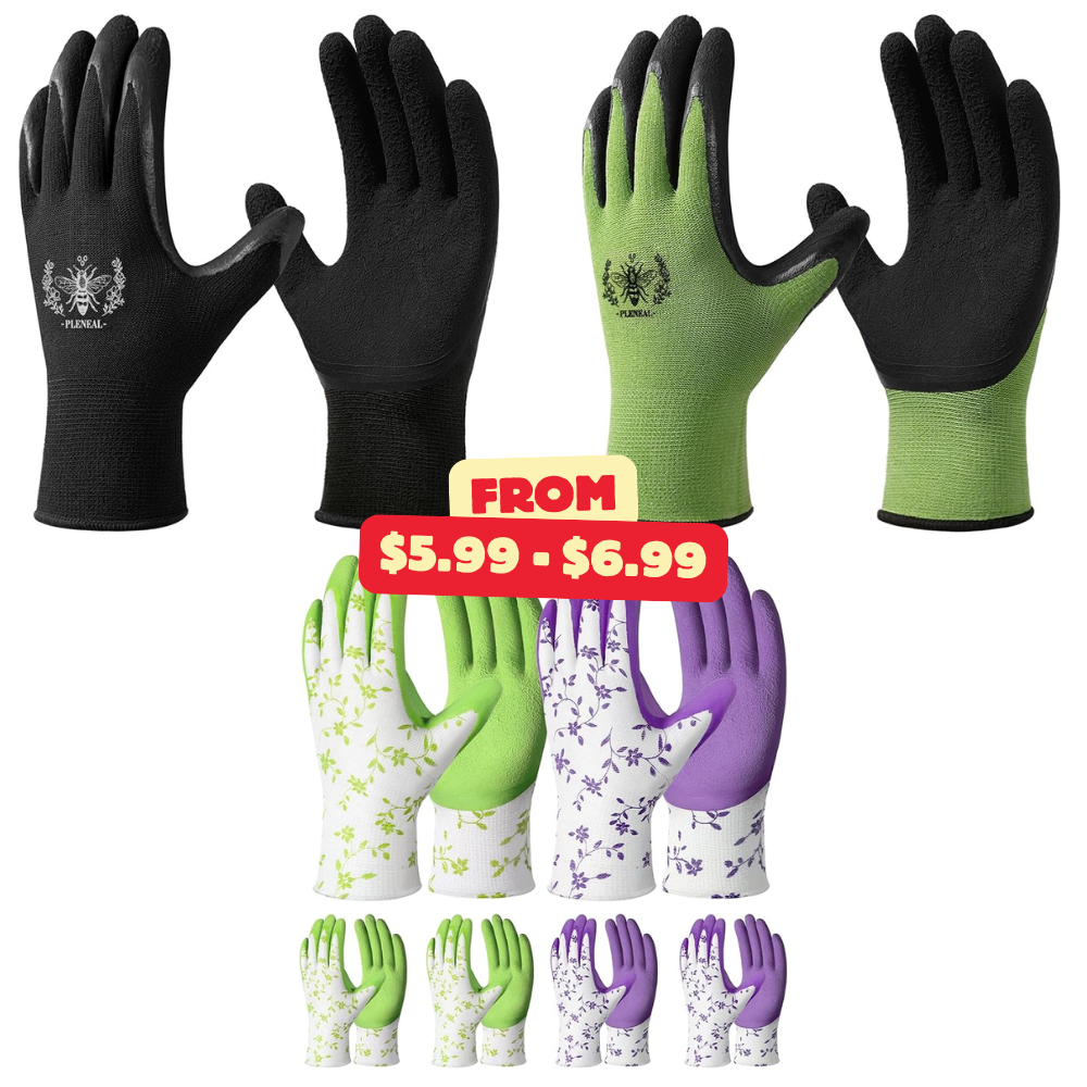 Pleneal Gardening Gloves Sale: Discount with Promo Code