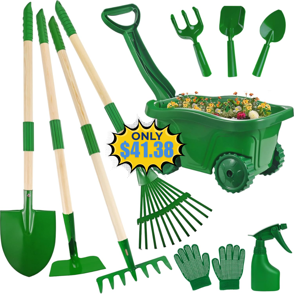 Duckura Kids Gardening Tools Set Sale: Save 23% + 10% Coupon at Duckura