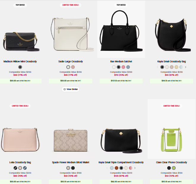 Kate Spade Bags, Wallets & More: 70%+ OFF Sale